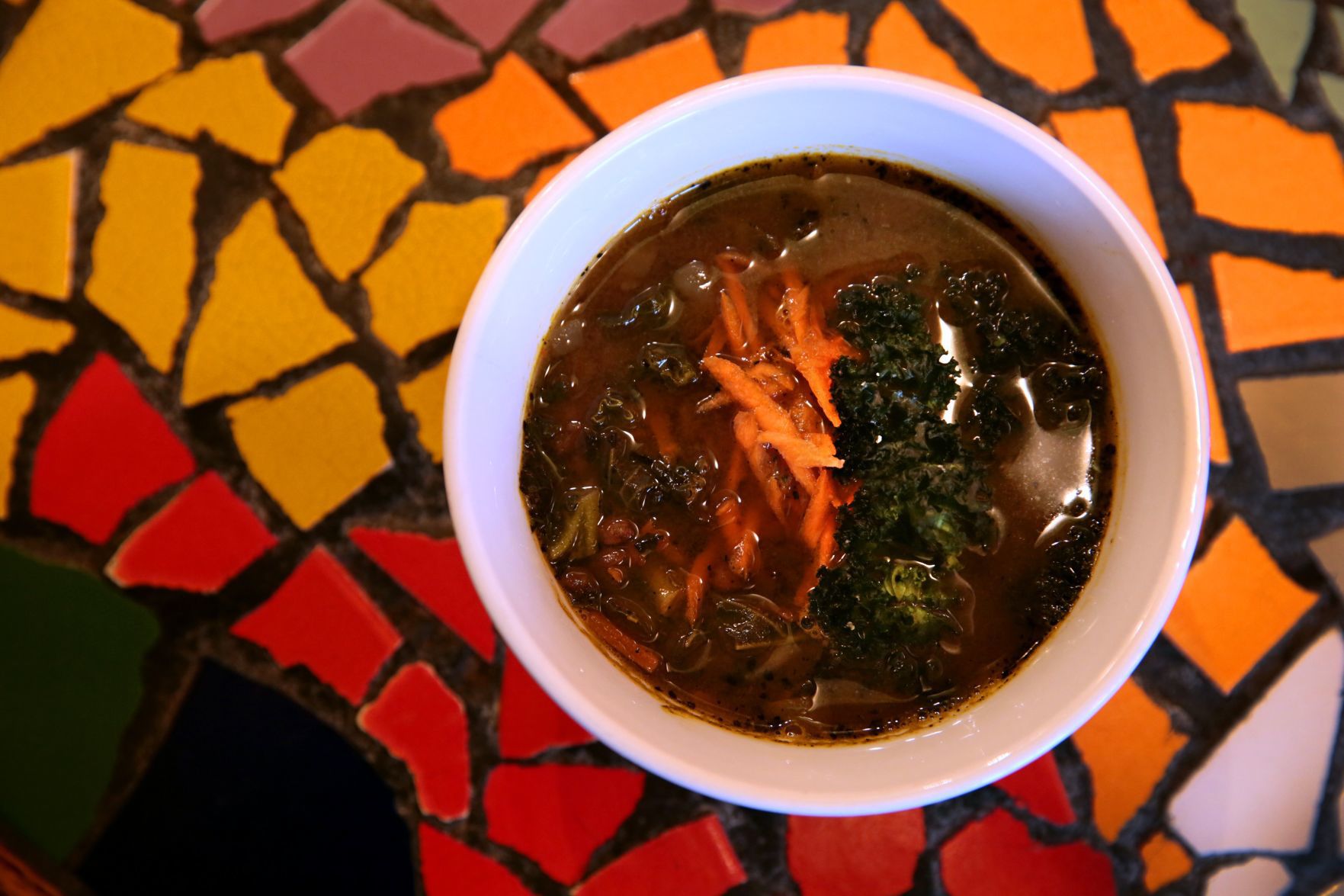 Big Sky Cafe's carrot and lentil soup